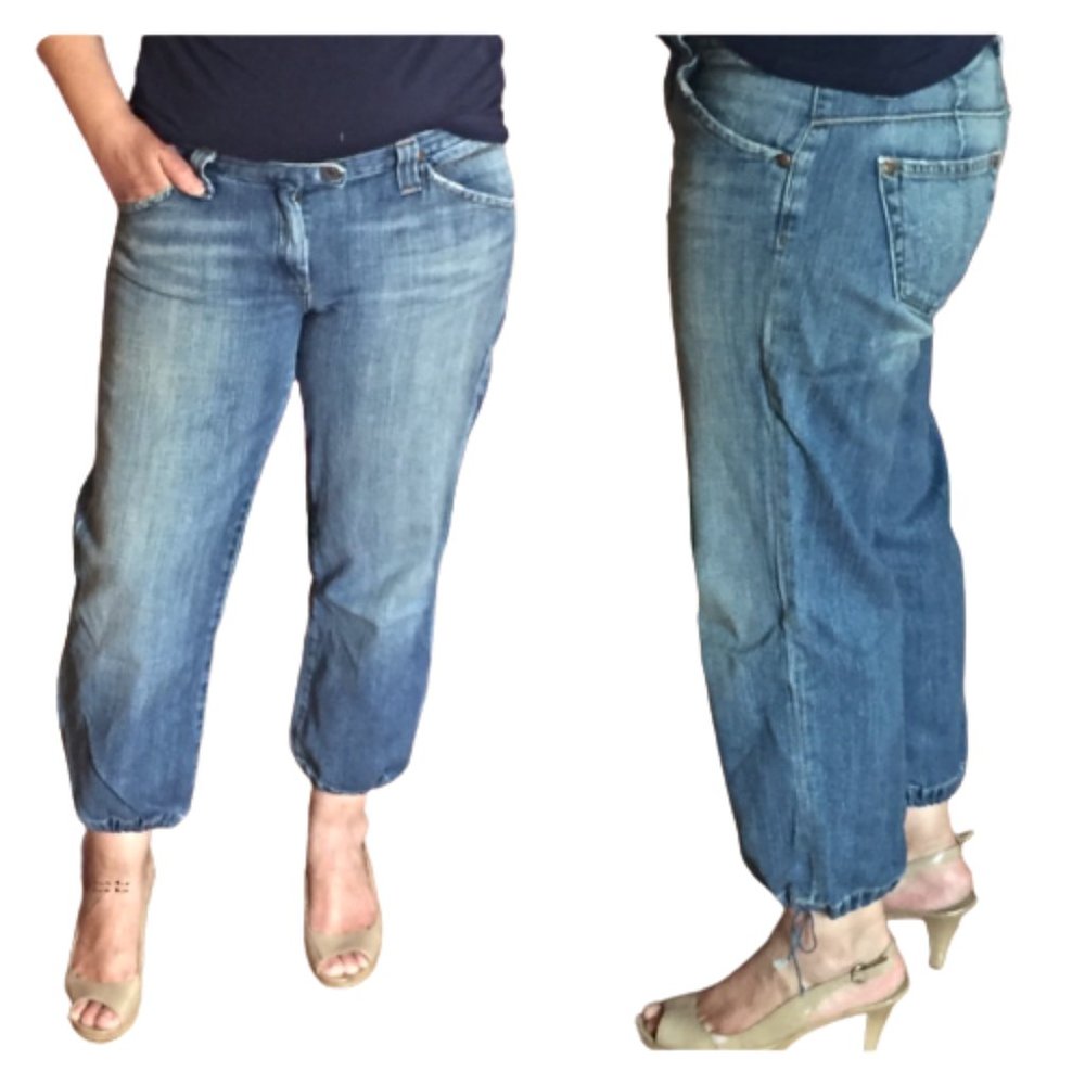 AG Adriano Goldschmied premium ballon hem Designer  jeans